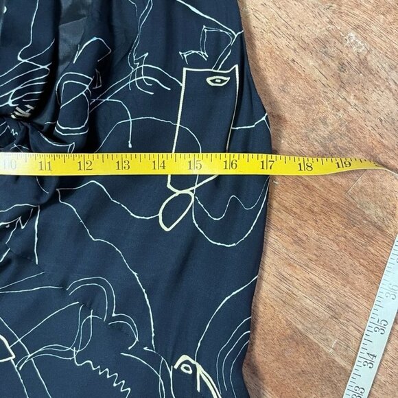 Lafayette 148 Adelphi Wide Leg Jumpsuit Womens XS Sleeveless Art To Wear - Picture 12 of 15